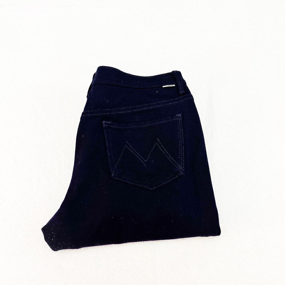 Mother Double Trainer Provocative in Pearls Denim Jogger Size 29